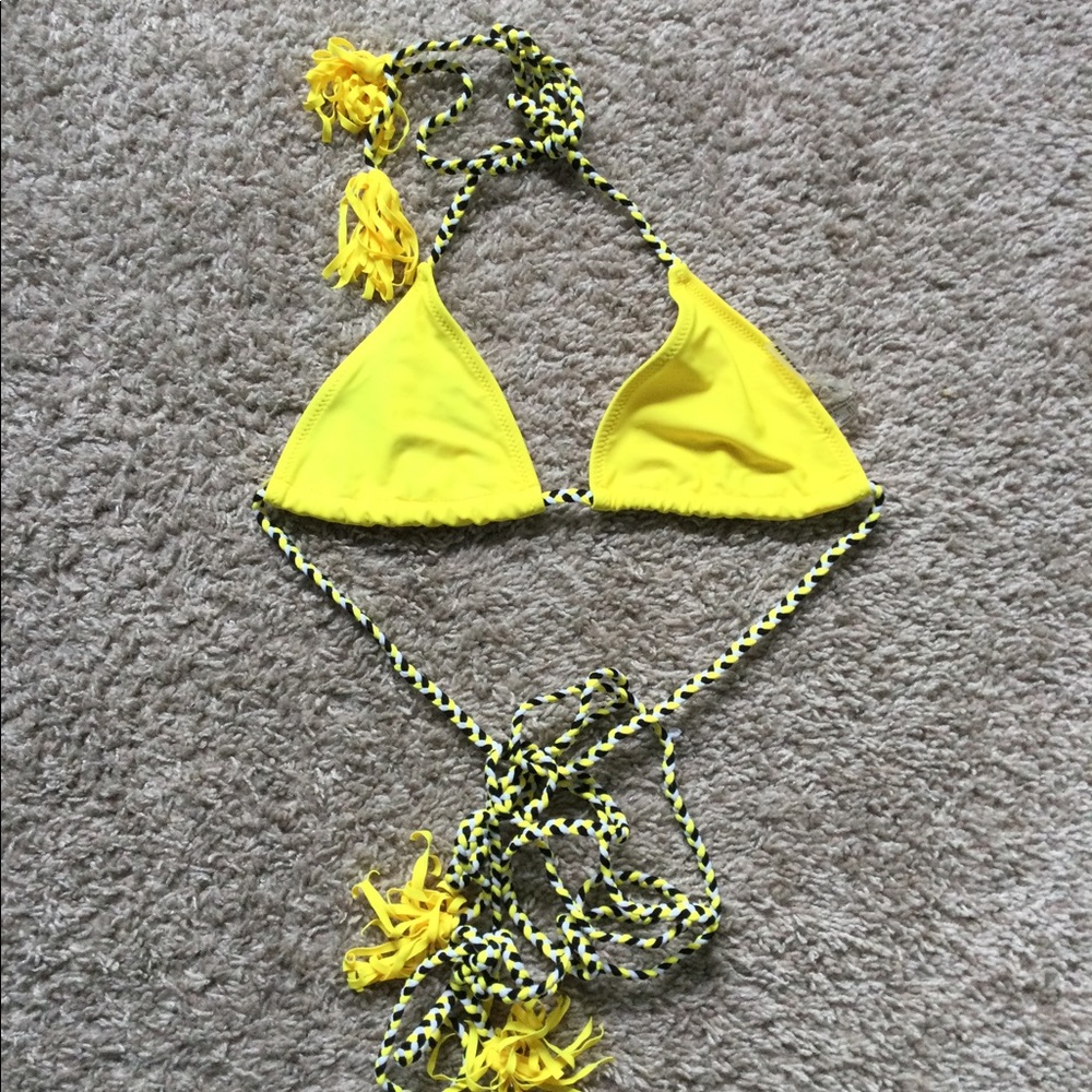 π₯π₯HOST PICπ₯π₯ SHEIN Yellow Frilly Bikini - Picture 10 of 16